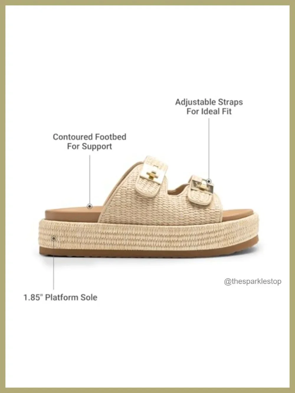 N/A chic wedge